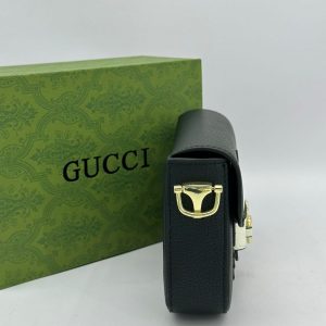 Сумка коллаборация Gucci Horsebit 1955 и Adidas