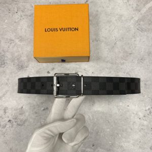 Ремень Louis Vuitton Damier Print двухсторонний
