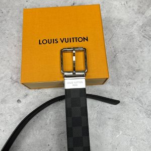 Ремень Louis Vuitton Damier Print двухсторонний